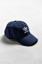 Urban Outfitters Adidas Originals Relaxed Baseball Hat,navy,one Size