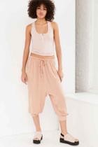 Urban Outfitters Kimchi Blue Aly Drop Crotch Pant,pink,s
