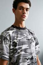 Urban Outfitters Rothco Camo Tee,black Multi,s