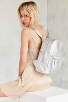 Urban Outfitters Iridescent Backpack,silver,one Size