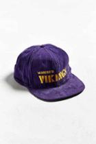Urban Outfitters Vintage Minnesota Vikings Snapback Hat,purple,one Size
