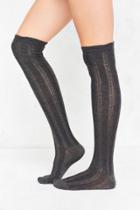 Urban Outfitters Out From Under Braided Ribbed Over-the-knee Sock