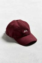 Urban Outfitters Stussy Dad Hat,maroon,one Size