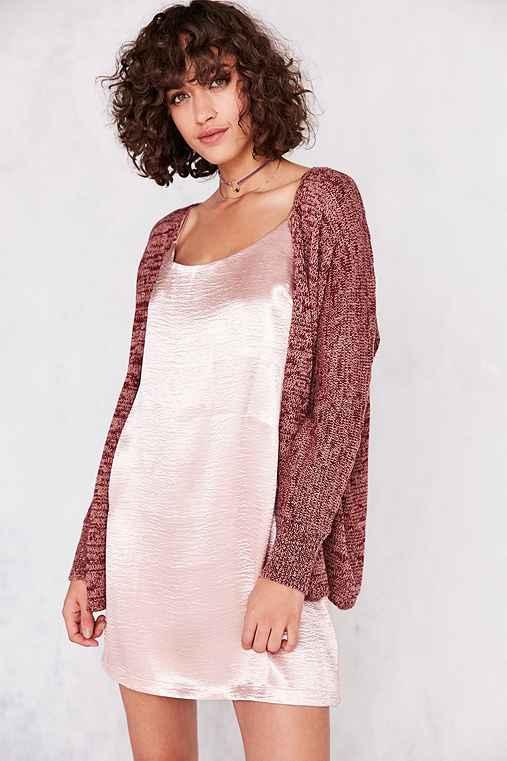 Urban Outfitters Bdg Calvin Cardigan,red,m