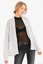 Urban Outfitters Bdg Joey Textured Dolman Cardigan,taupe,xs