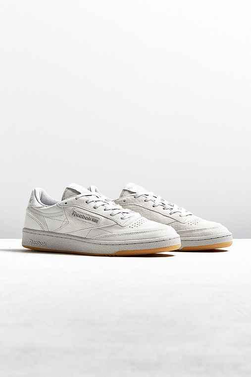 Urban Outfitters Reebok Club C 85 Tg Sneaker,white,m 9.5/w 11