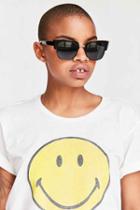 Urban Outfitters Ella Catmaster Sunglasses,black Multi,one Size