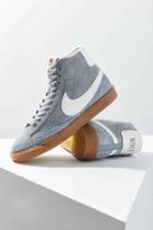 Urban Outfitters Nike Blazer Mid Vintage Suede Sneaker,grey,7.5
