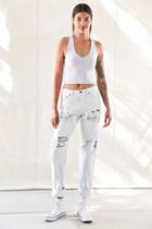 Urban Outfitters Vintage Levi's Super Distressed Jean - Neutral