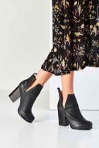 Urban Outfitters Jeffrey Campbell Oshea Ankle Boot,black,9