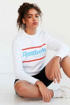 Urban Outfitters Reebok Iconic Crew Neck Sweatshirt,white,l
