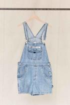 Urban Outfitters Vintage B.u.m. Equipment Denim Overall Short,assorted,one Size