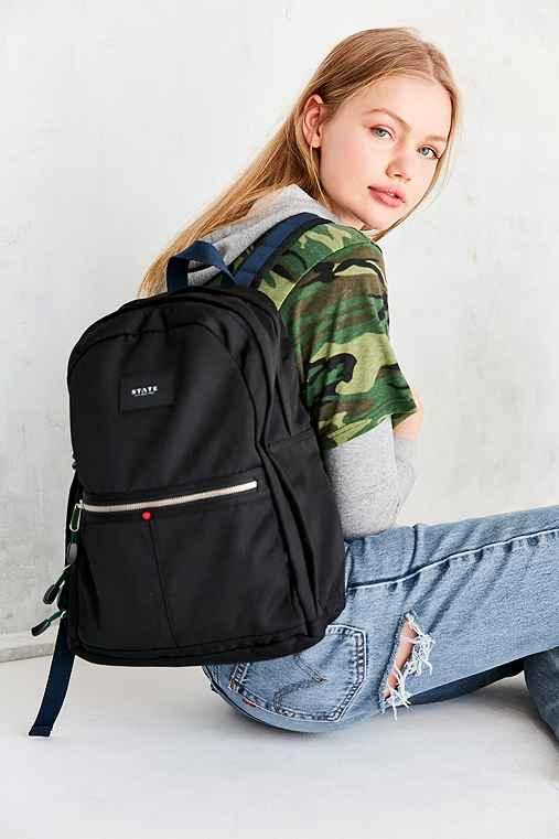 Urban Outfitters State Bags Kent Backpack,black,one Size