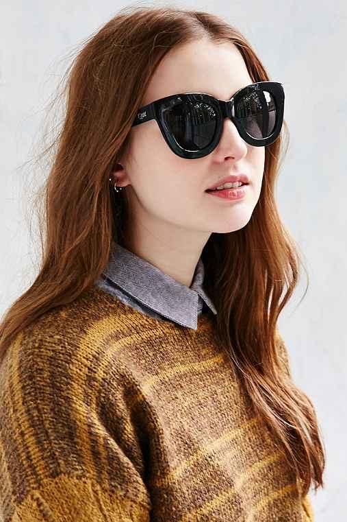 Urban Outfitters Quay Sugar + Spice Sunglasses,black,one Size