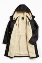 Urban Outfitters Uo Sherpa Lined Sideline Parka Jacket