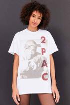 Urban Outfitters 2pac Tune In Tee,white,s