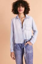 Urban Outfitters Bdg Clara Denim Button-down Shirt