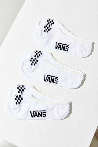 Vans Basic Checkered No-show Sock 3 Pack