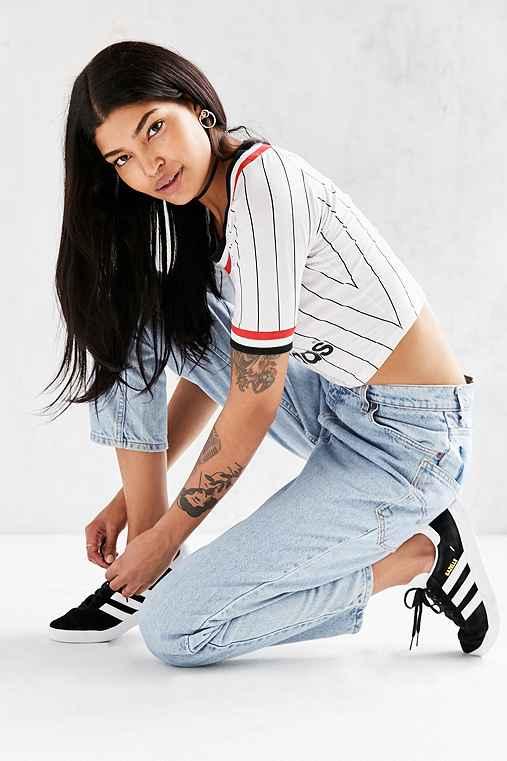 Urban Outfitters Adidas Originals Gazelle Sneaker,black,9.5
