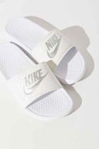 Urban Outfitters Nike Benassi Jdi Slide,white,7
