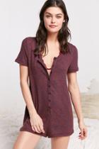 Urban Outfitters Out From Under Cozy Space Dye Romper