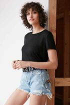 Urban Outfitters Agolde X Uo Jaden Short - Embroidered Crush,light Blue,25