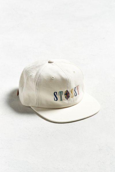 Urban Outfitters Stussy Mask Logo Strapback Hat