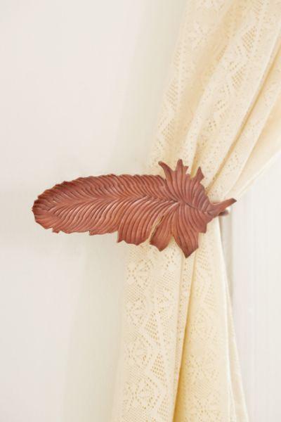 Urban Outfitters Magical Thinking Feather Curtain Tie-back