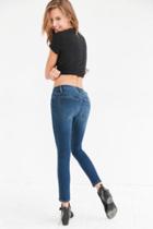 Urban Outfitters Bdg Twig Mid-rise Skinny Jean - Washed Indigo