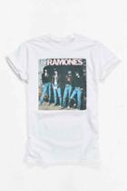 Urban Outfitters The Ramones 40th Anniversary Tee,white,xl