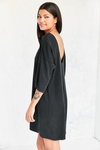 Silence + Noise Washed Mini Sack Dress
