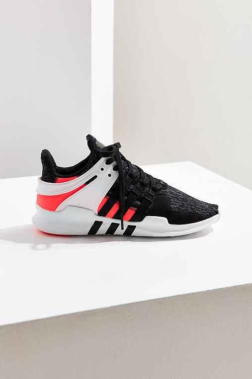Urban Outfitters Adidas Originals Eqt Support Adv Sneaker,black Multi,w 6/m 4.5