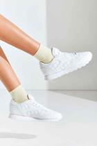 Urban Outfitters Reebok Classic Leather Quilted Sneaker,white,10