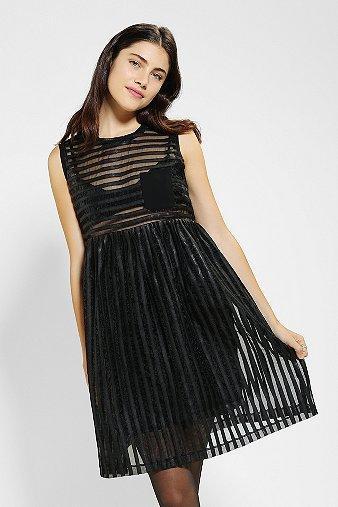 Little White Lies Cage Babydoll Dress
