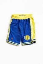 Urban Outfitters Mitchell & Ness Golden State Warriors Authentic Basketball Short