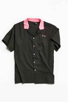 Urban Outfitters Vintage Wilson Nc Bowling Shirt,black,l/xl