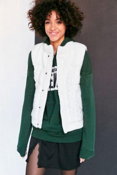Urban Outfitters Bdg Cable Knit Sweater Vest