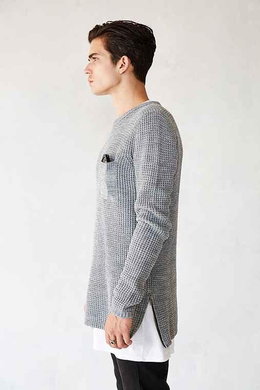 The Narrows Side-zip Waffle Sweater