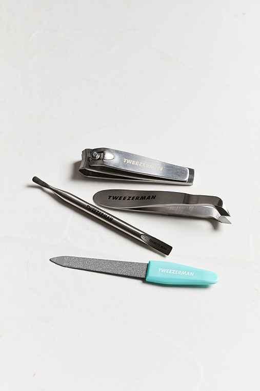 Urban Outfitters Tweezerman Mini Nail Rescue Kit,assorted,one Size