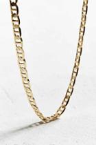 Urban Outfitters Vallour Italian Chain Necklace,gold,one Size