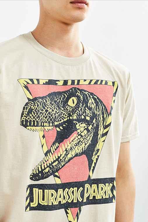 Urban Outfitters Jurassic Park Tee,taupe,xl