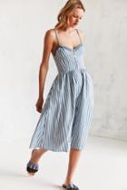 Rolla&apos;s Rolla's Eve Stripe Button-down Midi Dress