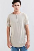 Urban Outfitters Publish Tet Scalloped Henley Tee