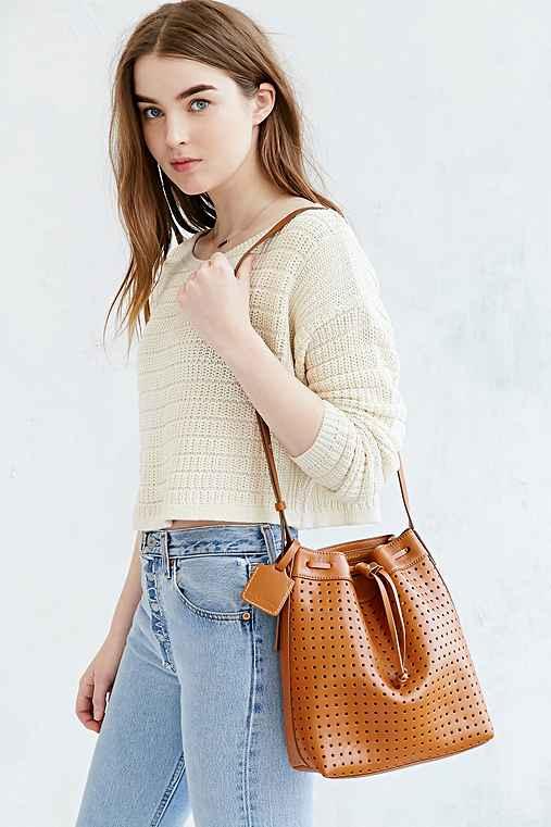 kelsi Dagger Brooklyn Wythe Small Bucket Bag,brown,one Size