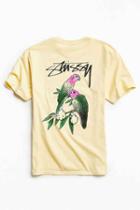 Urban Outfitters Stussy Parrots Tee,yellow,s