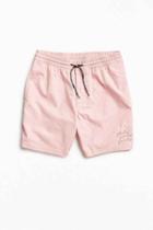 Urban Outfitters Barney Cools Amphibious 17 Embroidered Short,pink,36