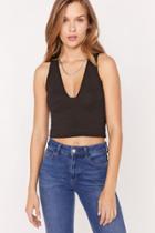 Urban Outfitters Truly Madly Deeply Tessa Plunging Tank Top