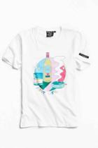 Urban Outfitters Quatre Cent Quinze Fast Life Tee,white,m