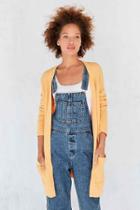 Urban Outfitters Bdg Carter Cardigan,yellow,l