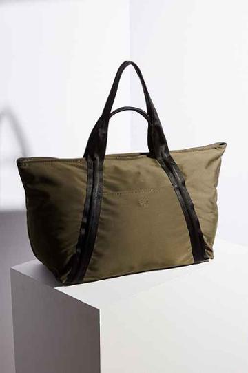 Urban Outfitters Flynn Long Weekender Bag,green,one Size